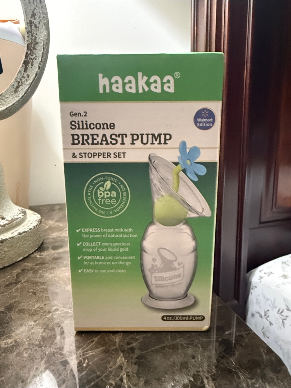 Haakaa Gen.2 Silicone Milk Collector & Stopper Set - brand new